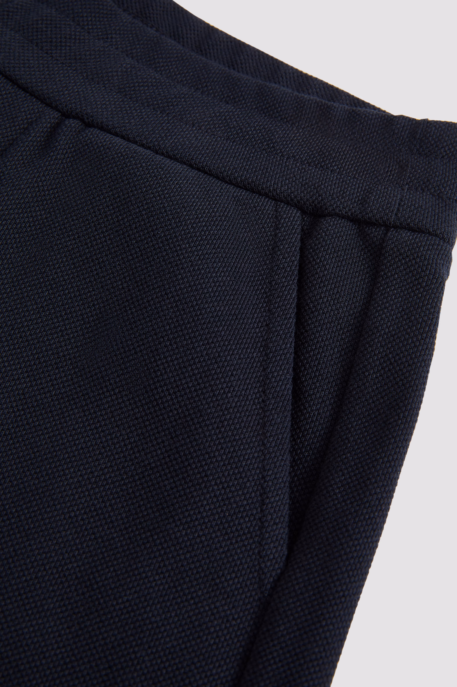 Tricolor-Trimmed Cotton Piquet Shorts Boy Navy Blue Moncler 4